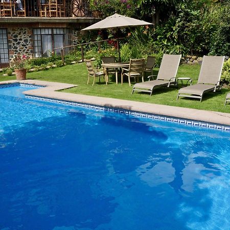Hotel Casa Del Angel Tepoztlan Bagian luar foto