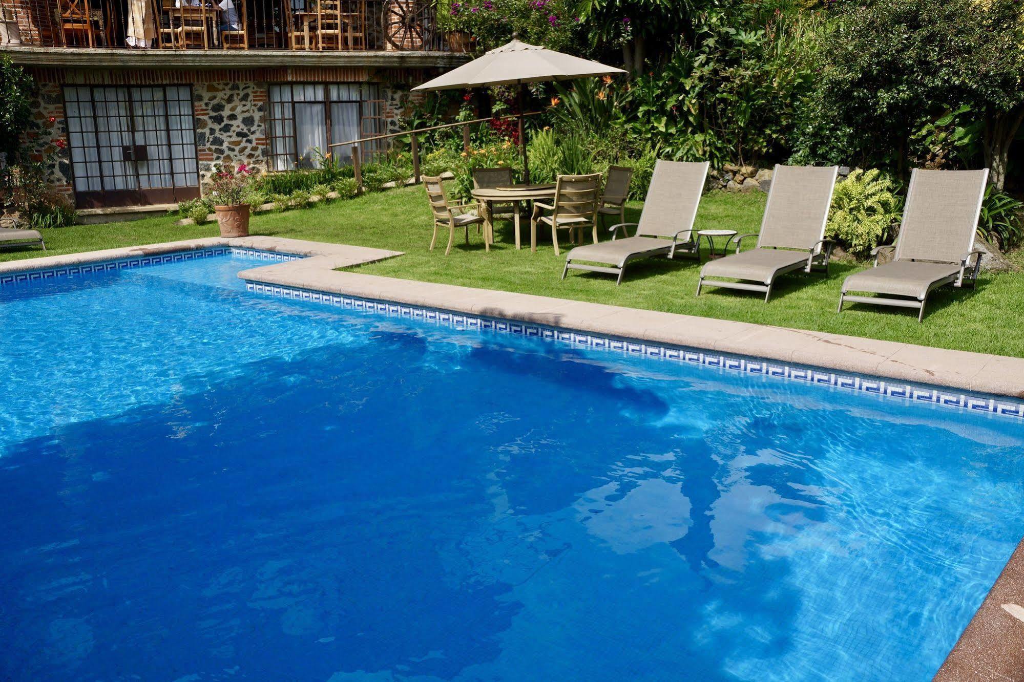 Hotel Casa Del Angel Tepoztlan Bagian luar foto