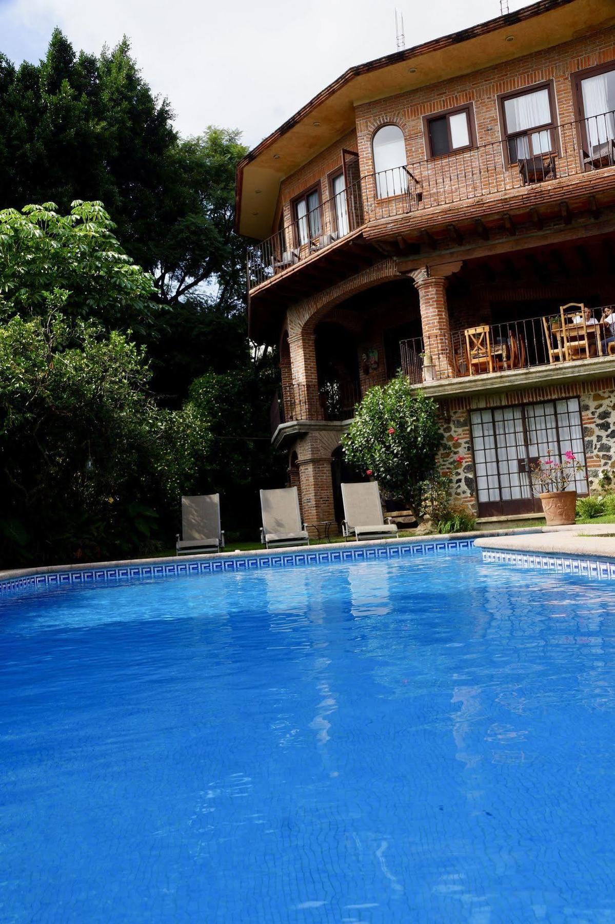 Hotel Casa Del Angel Tepoztlan Bagian luar foto