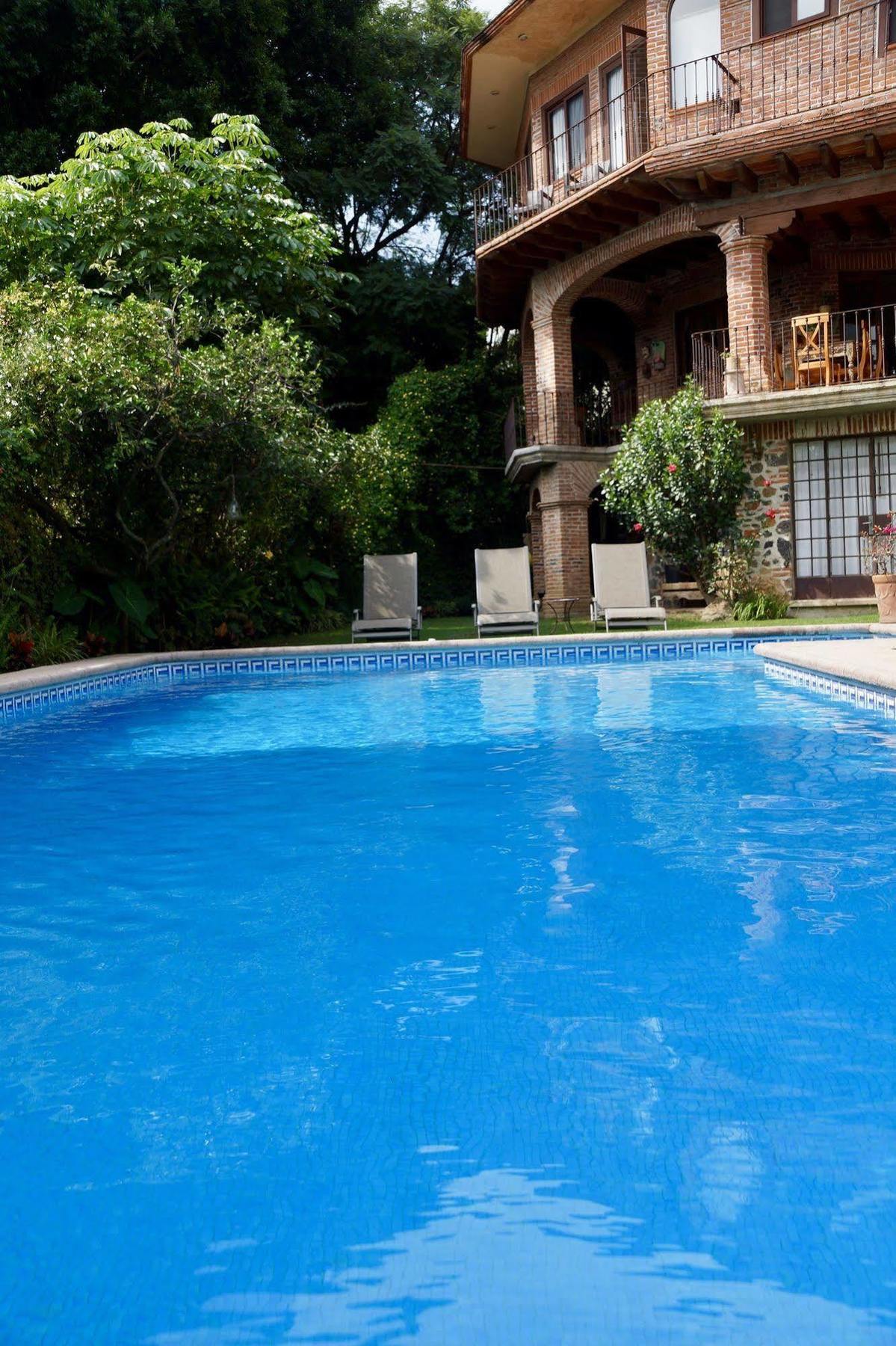 Hotel Casa Del Angel Tepoztlan Bagian luar foto